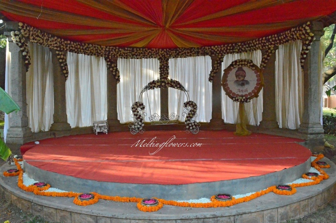 marigold naming ceremony decoration marigold naming ceremony decoration