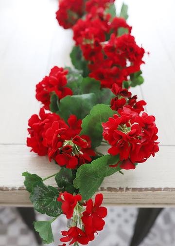 tropical flower garland