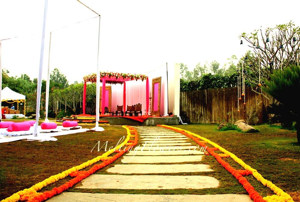 Astounding Decoration Ideas At A Beautiful Wedding Resort In Bangalore