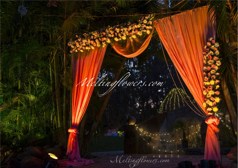 Enthralling Wedding Entrance Adornment Pictures