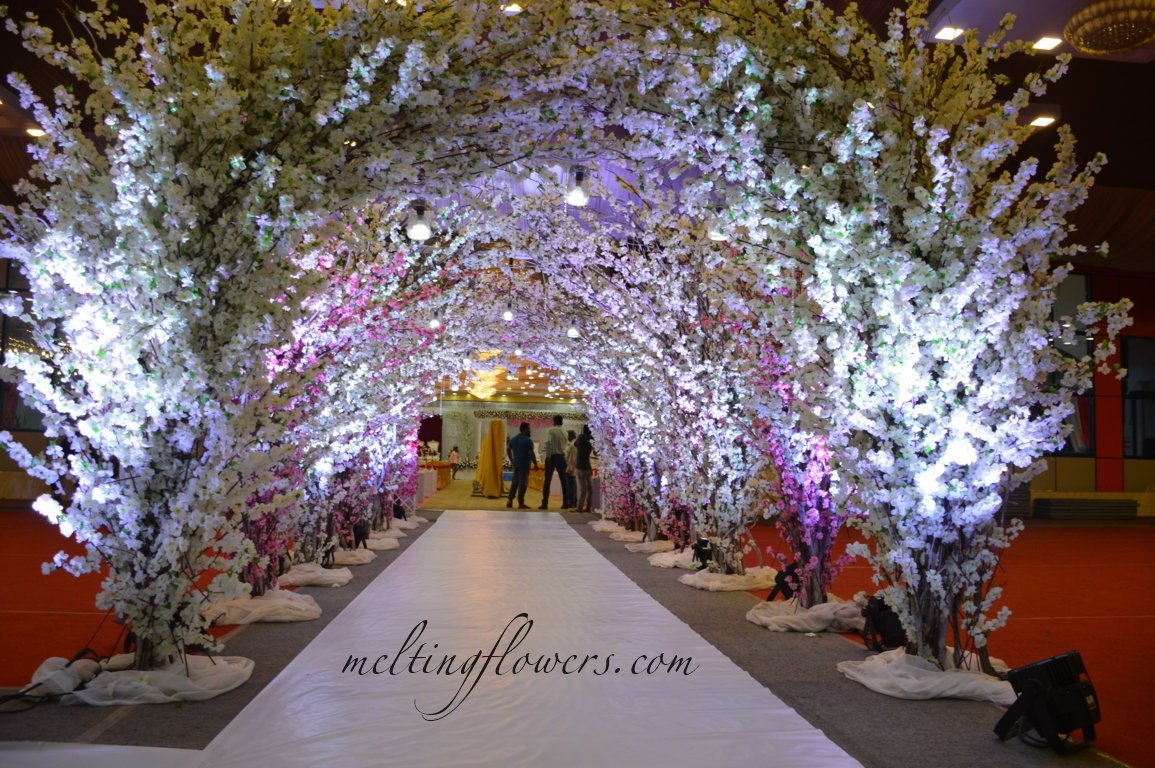 Tips For Wedding Entrance Decoration | Wedding Decorations, Flower ...