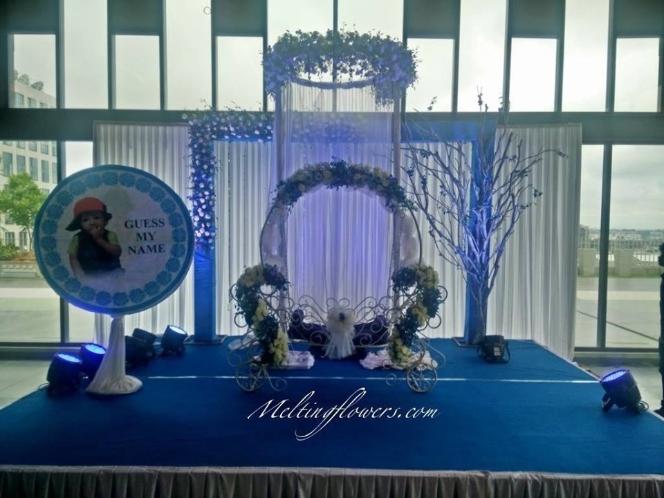 Stage Decoration For The Naming Ceremony