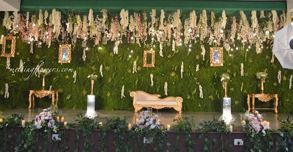 Refreshing Green Wedding Backdrops To Use