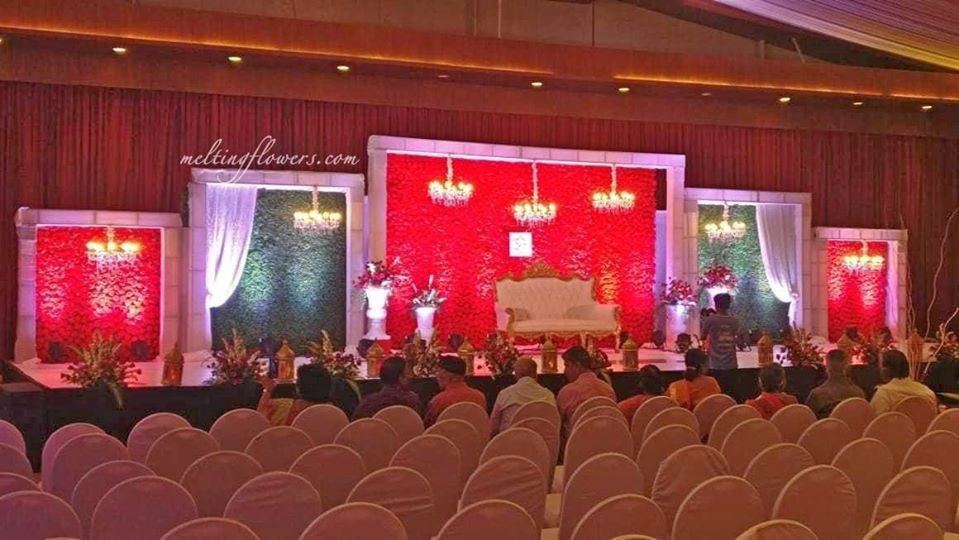 Wedding Stage Decoration With Flowers