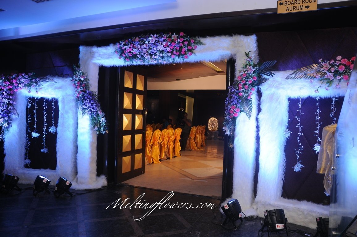 Themed Floral Entrance Decorations
