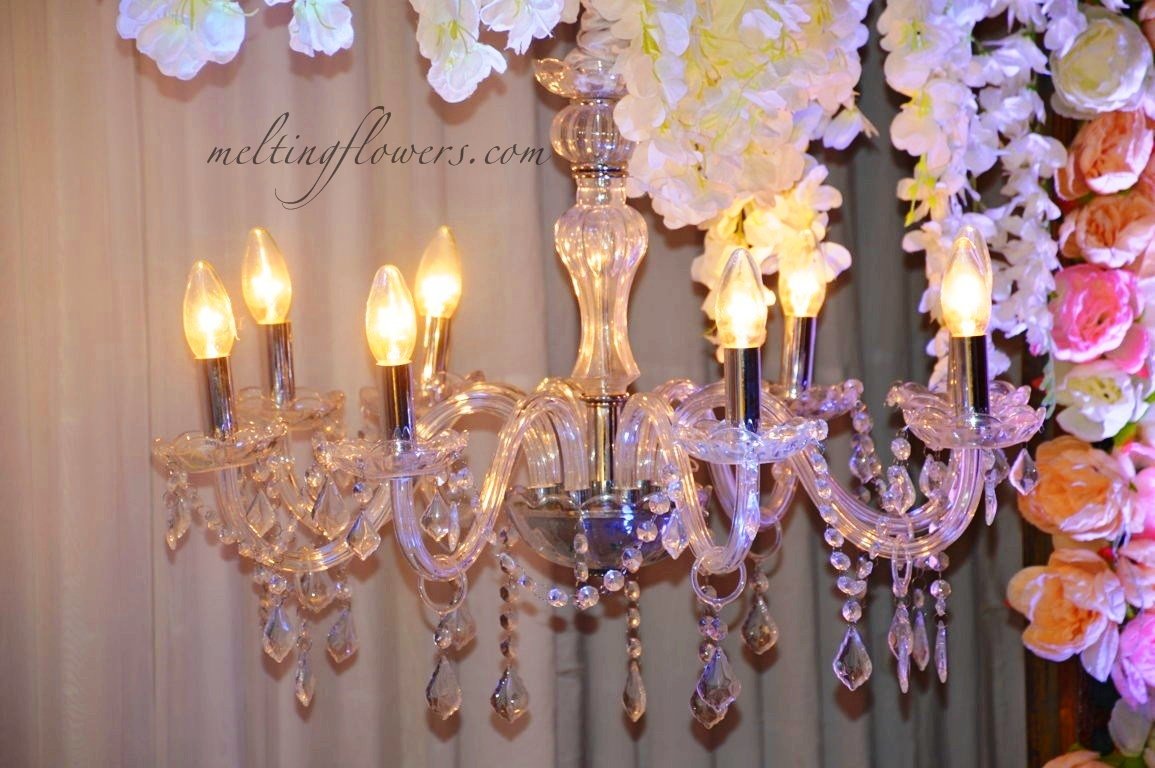 crystal decorations | Wedding Decorations, Flower Decoration, Marriage